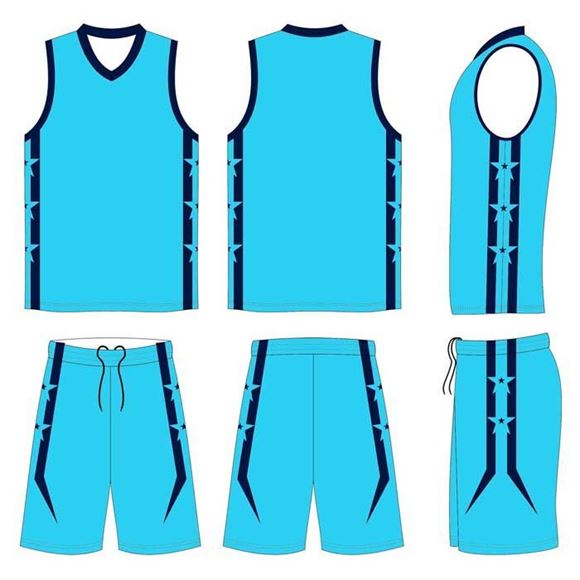 Picture of Basketball Kit Style 558 Custom