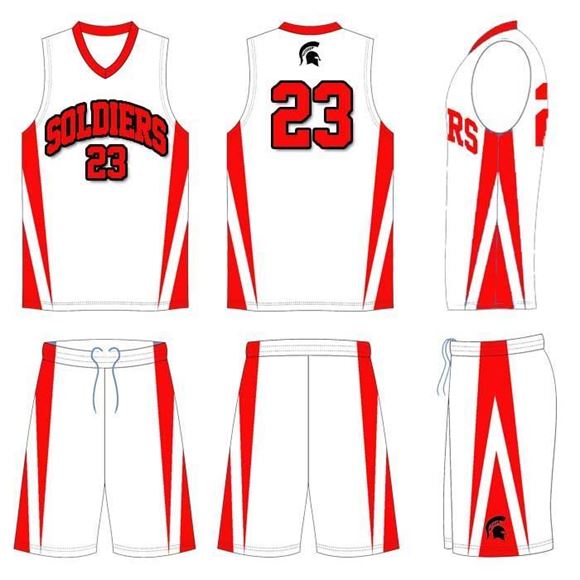 Picture of Basketball Kit Style 506 Custom