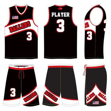 Picture of Basketball Kit Style 592 Custom