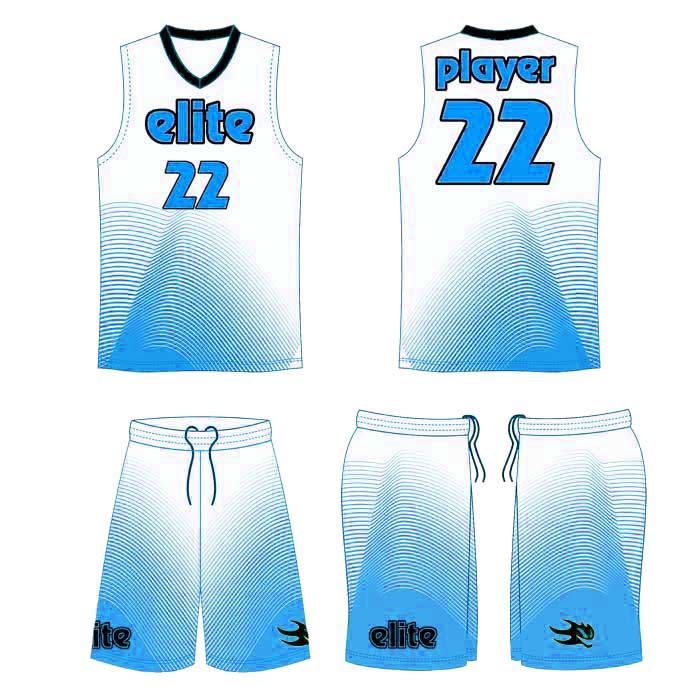 basketball jersey designs color blue