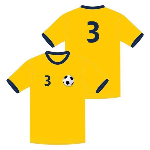 Picture of Soccer Game Jersey Style WB 620 Custom