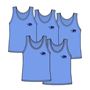 Picture of Package of 5 Adult Size Pinnies Style 905S 