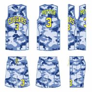 Picture of Basketball Kit Style 555 Custom