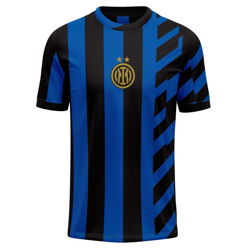 Picture of 2024-25 Inter Milano Soccer Jersey - Lightweight Fabric & Standard Size, Moisture-Wicking Fan Shirt, Comfortable Fit