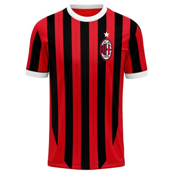 Picture of 2024-25 Milano Soccer Jersey with Play Fresh Fabric for Comfort, Long-Lasting Colors & Unisex Fit - Home Colors