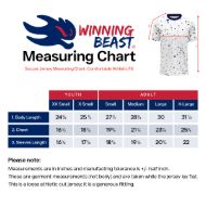 Picture of 2022-23 USA Soccer Jersey - Sublimated Design, Lightweight Interlock Play Fresh Tech Fabric, Comfortable Fit